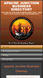 Mobile Screenshot of apachejunctionbusinessdirectory.com